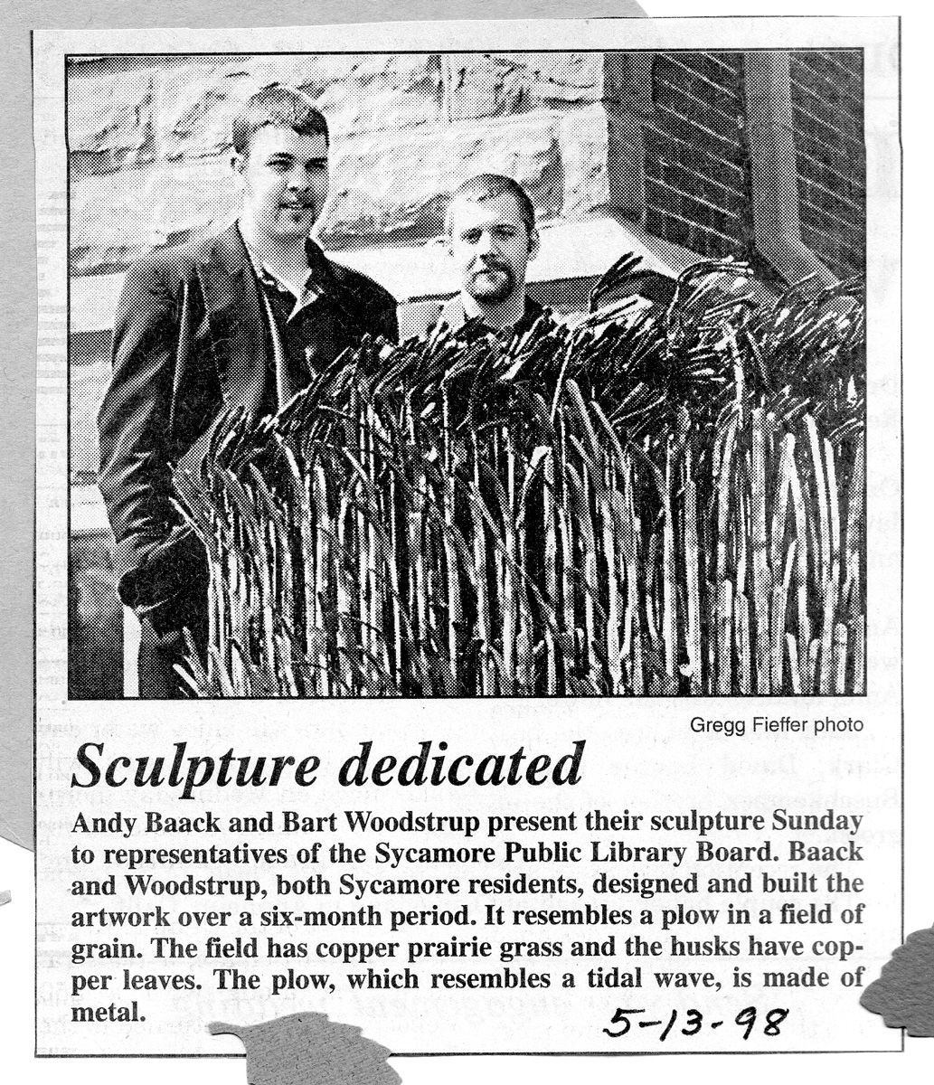 A local news article about the sculpture.
